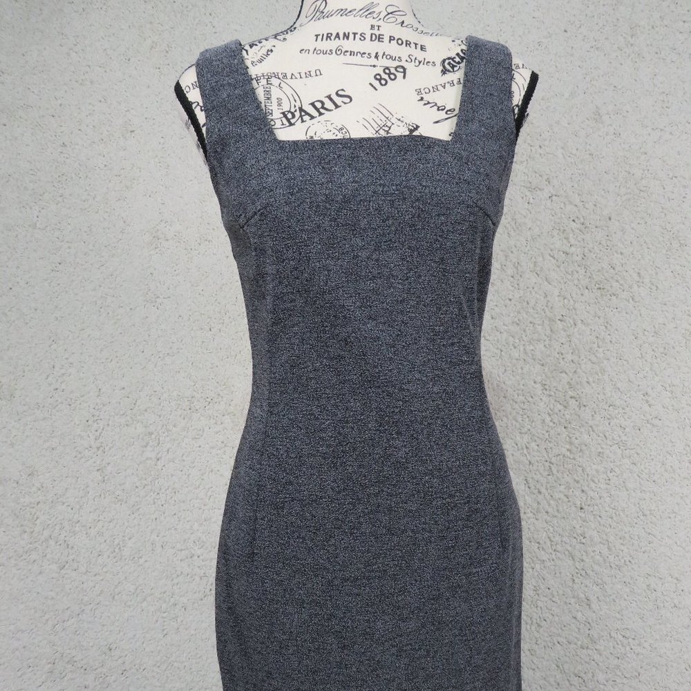 Luly‎ K* Women's Sleeveless Ballet Neck 1/2 Zipper Back Mini Dress~ Size Small